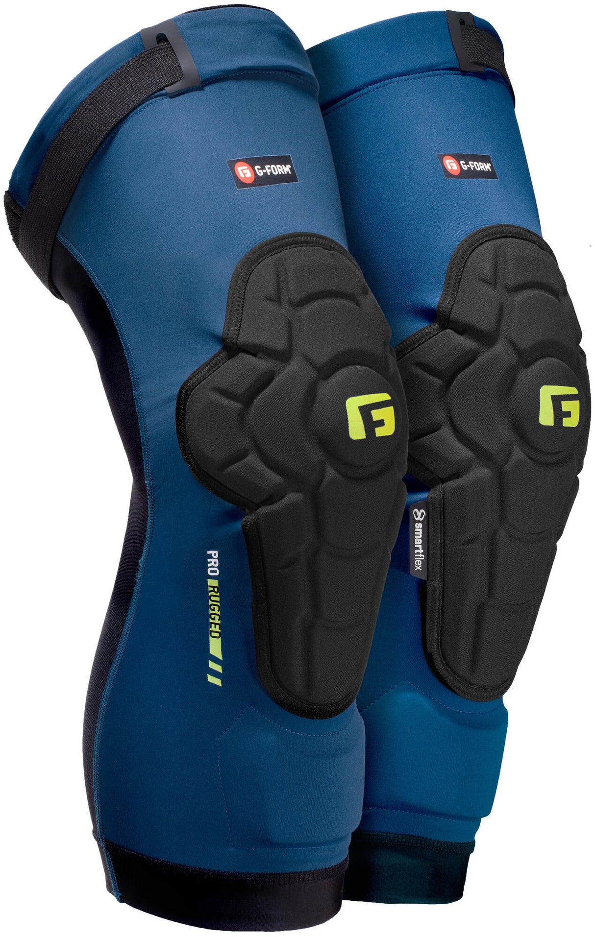 Protection de genou en forme de G pro robuste 2 protections de genou. pro robuste 2 xl bleu