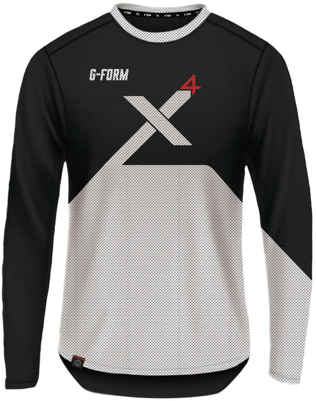 G-form chemise longue pro-x4 chemise à bras long pro x-4 taille l noir blanc