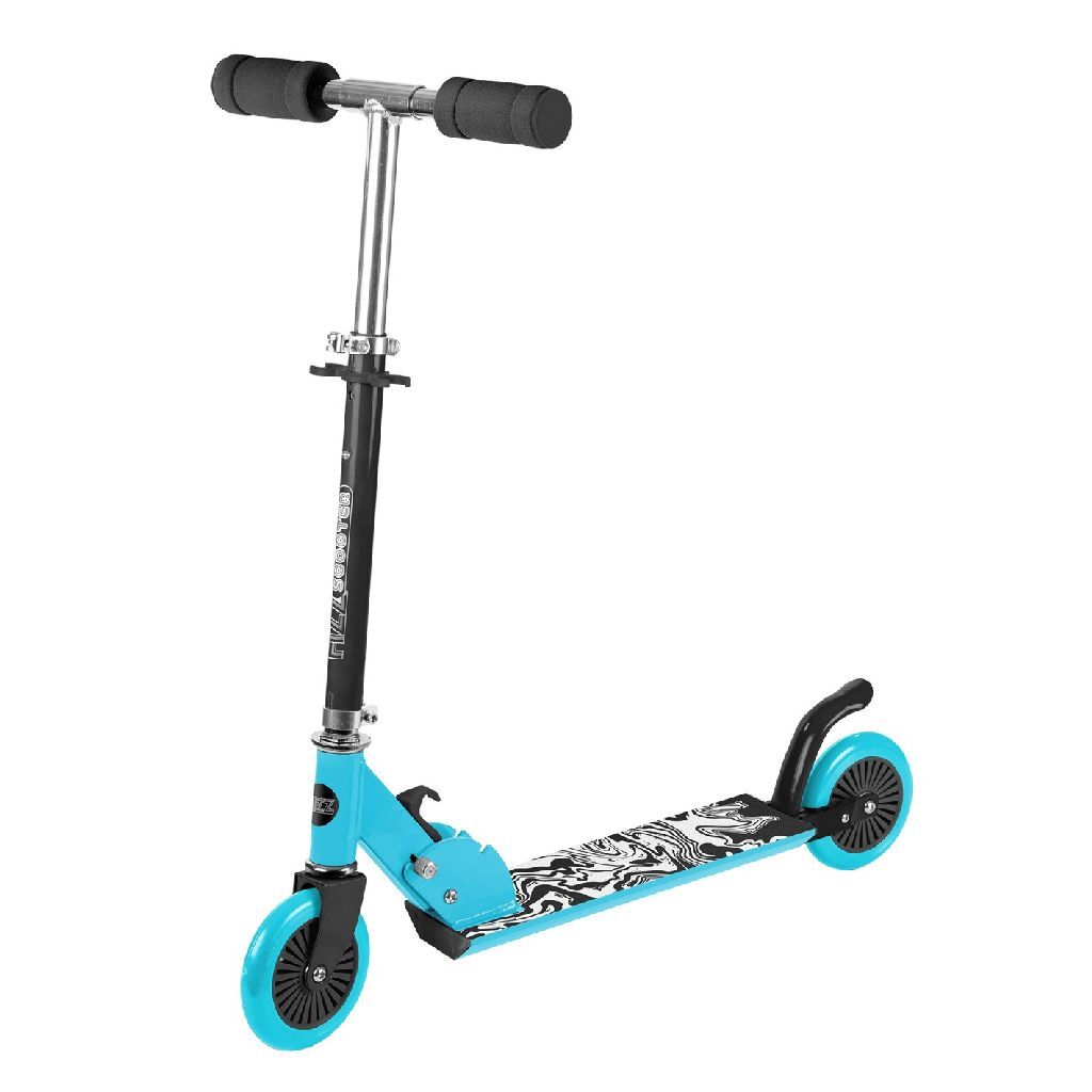 Trottinette street surf fizz booster bleu noir