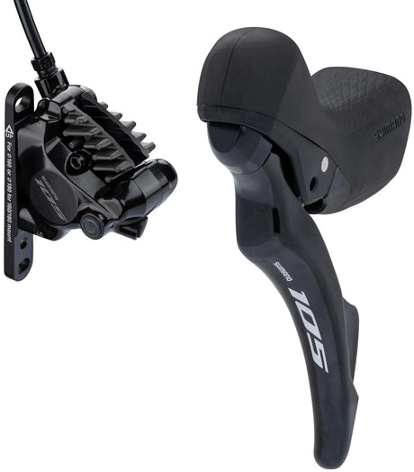 Shimano 105 st-r7120+br-r7170 frein à disque 2 vitesses gauche