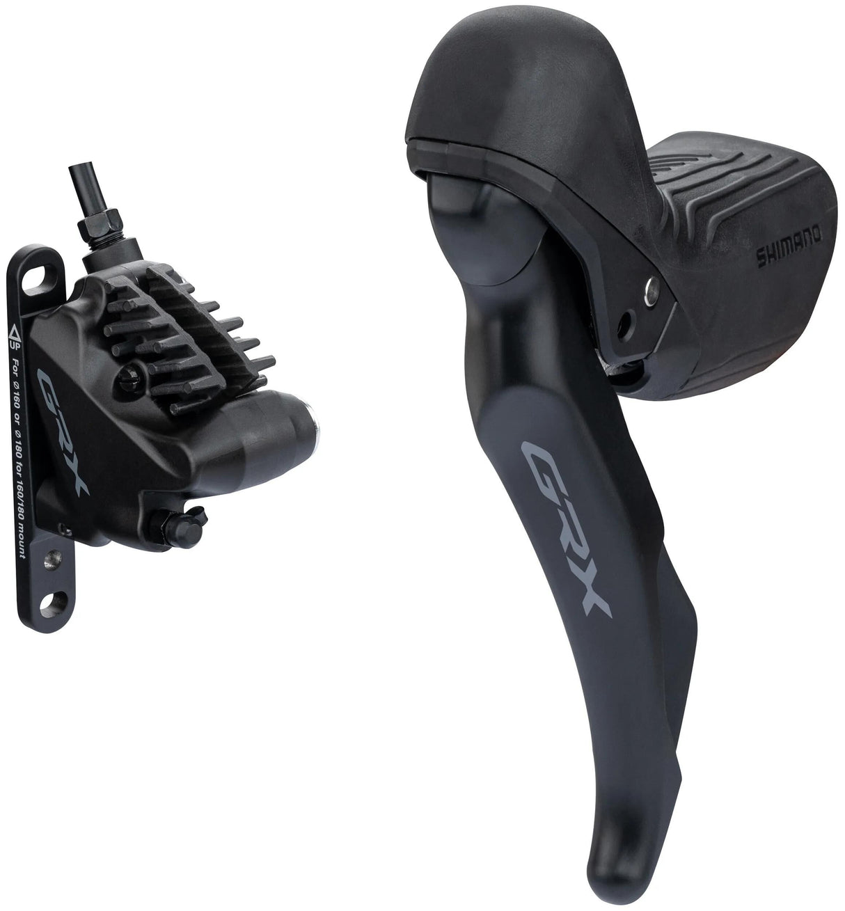 Shimano grx st-rx610+br-rx400 frein à disque 2 vitesses avant
