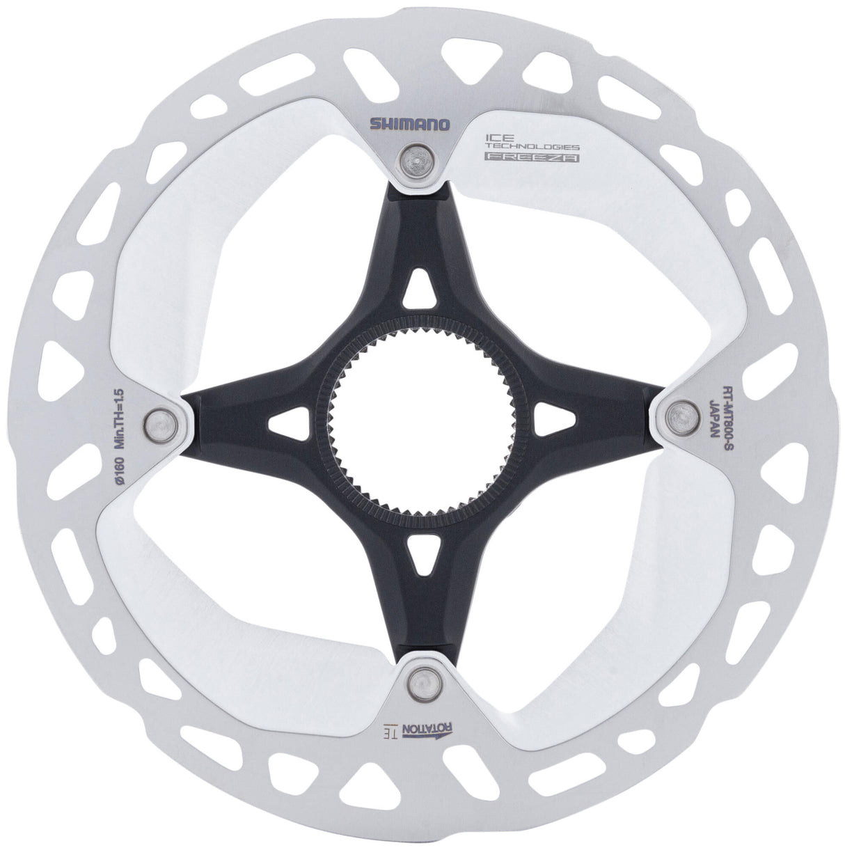 Shimano disque de frein rt-mt800 cale de rotor.rt-mt800 160mm cl