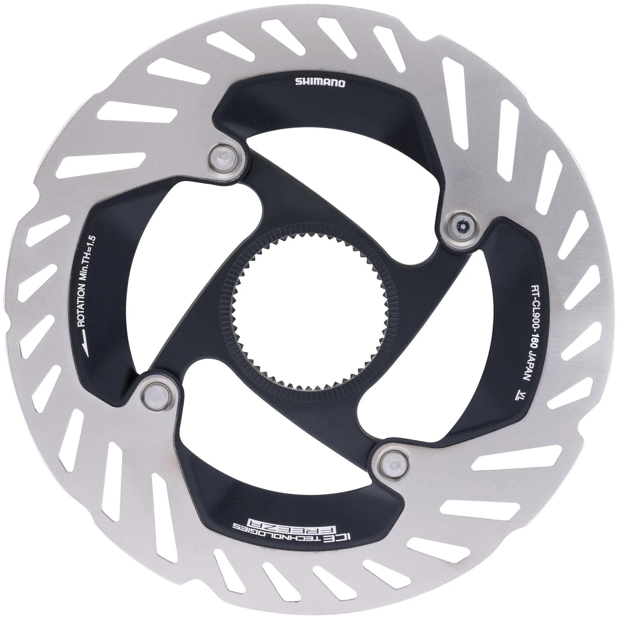 Disque de frein Shimano rt-cl900. cale.rotors de frein da 180mm cl cl900 glace ext