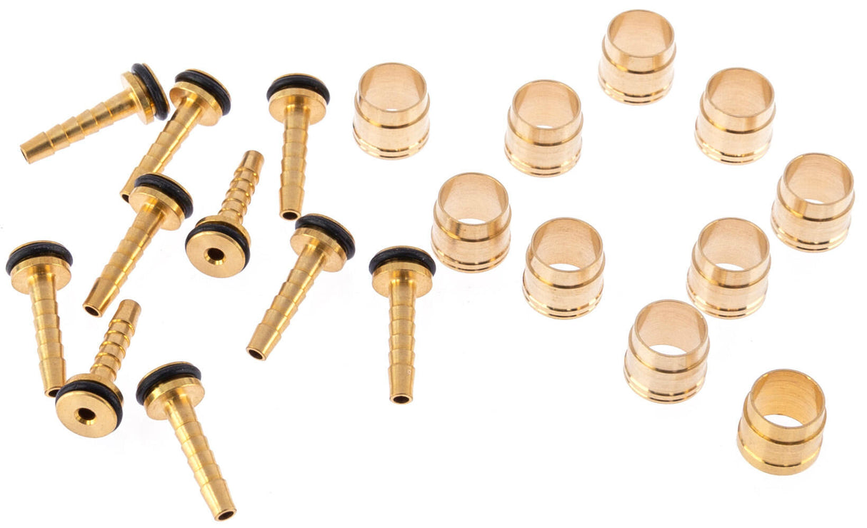 Kit durites de frein Tektro kit br.line 5,5mm 10 olive 10 broches auriga