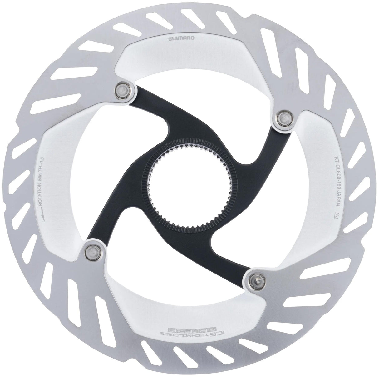 Disque de frein Shimano rt-cl800. cale.disques de frein ultegra 140mm cl cl800 ice ext