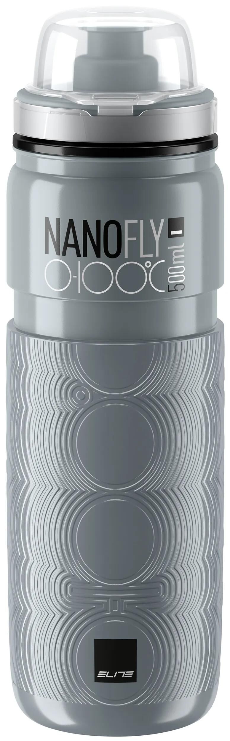 Elite bouteille d'eau nano fly bouteille nano fly 500ml gris