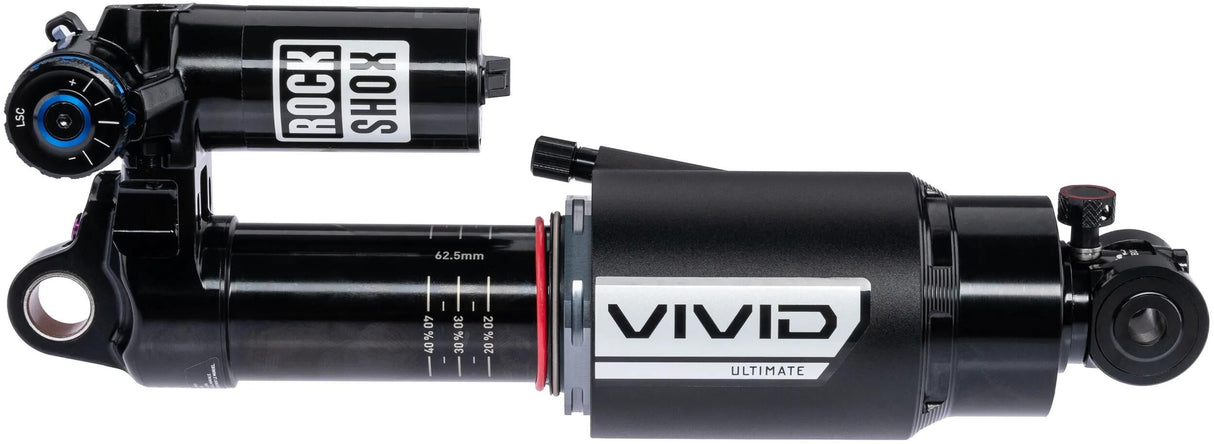 Amortisseur Rockshox Vivid Ultimate RC2T Amortisseur arrière RS Vivid Ult. rc2t 230 x 62,5 mm