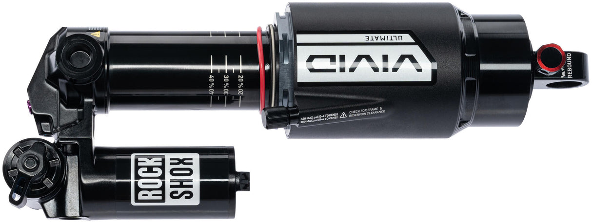 Amortisseur Rockshox Vivid Ultimate RC2T Amortisseur arrière RS Vivid Ult. rc2t 205x60mm