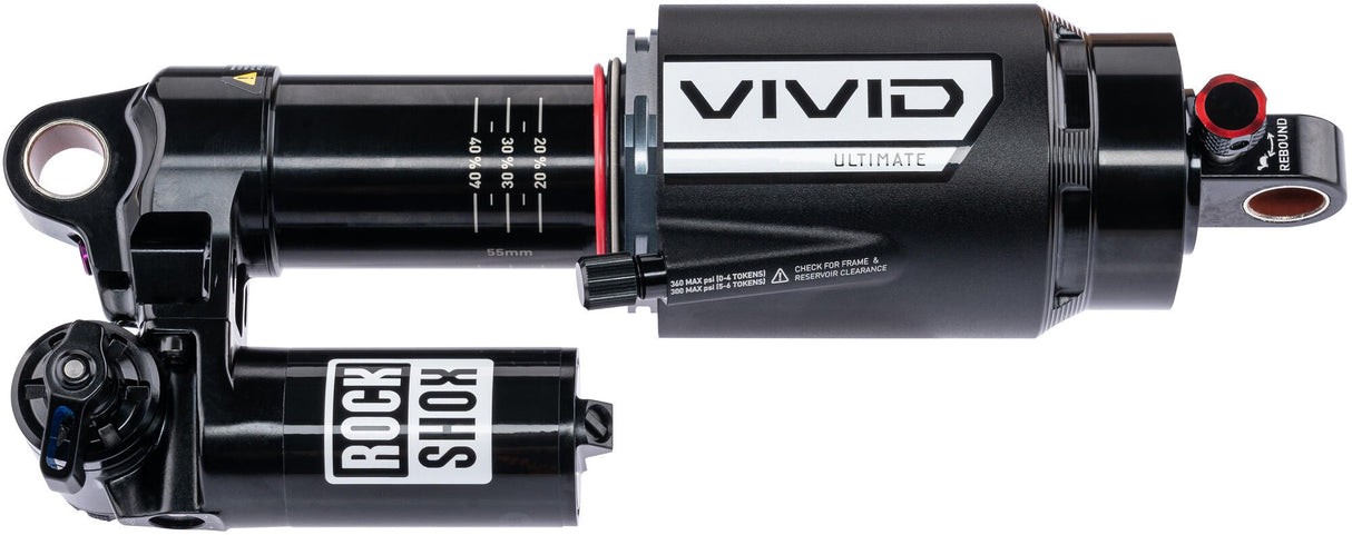 Amortisseur Rockshox Vivid Ultimate RC2T Amortisseur arrière RS Vivid Ult. rc2t 210x55mm