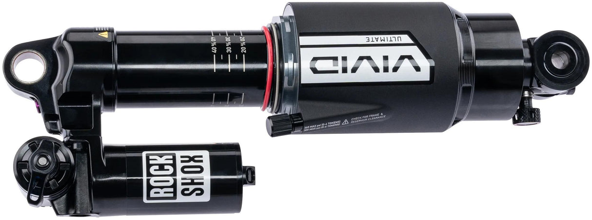 Amortisseur Rockshox Vivid Ultimate RC2T Amortisseur arrière RS Vivid Ult. rc2t 230 x 62,5 mm