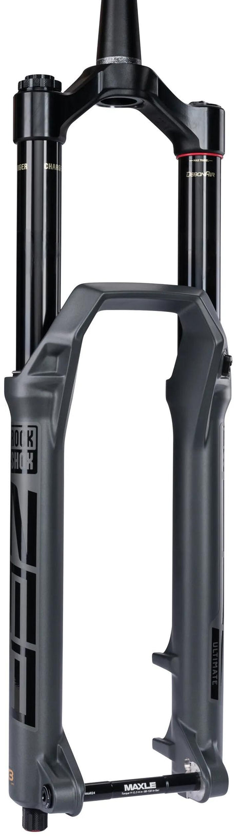 Fourche à suspension Rockshox Zeb Ultimate RC2 27,5 + 29 Boost susp.fork RS Zeb ult. rc2 27,5 29 180mm gris