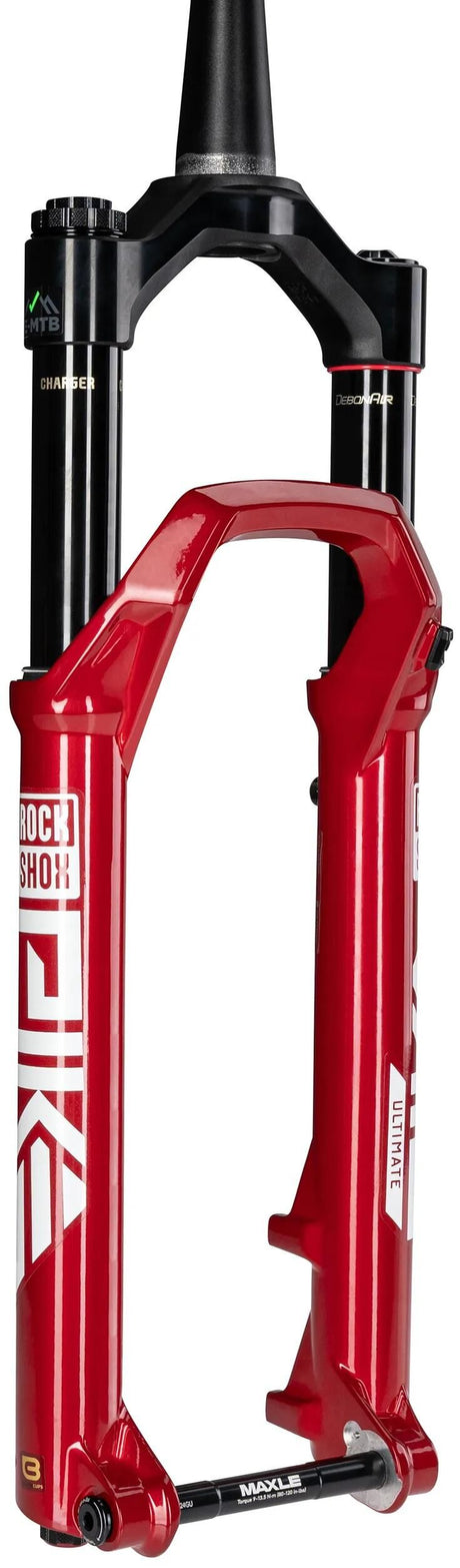 Fourche à suspension Rockshox Pike Ultimate RC2 27,5 + 29 sus.fork RS Pike ult. rc2 27.5 boost rouge 120mm