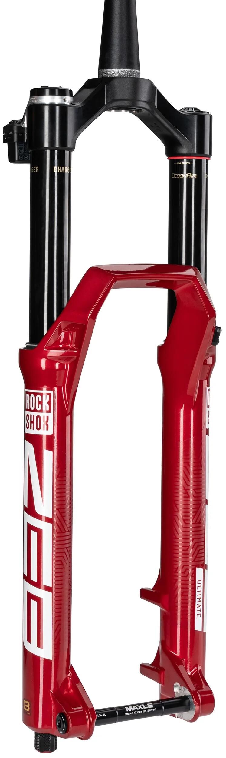 Fourche à suspension Rockshox Zeb Ultimate Flight Attendant 27,5 + 29 Boost susp.fork RS Zeb ult. attention au vol. 27,5 + éd.