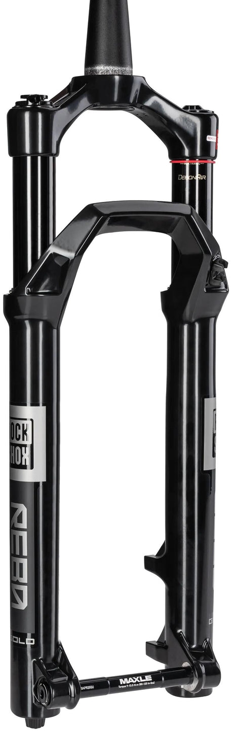 Fourche à suspension Rockshox reba gold isolateur 2p 27,5 booster rs fourche à suspension reba g 27 110mm 2p rmt 44 noir