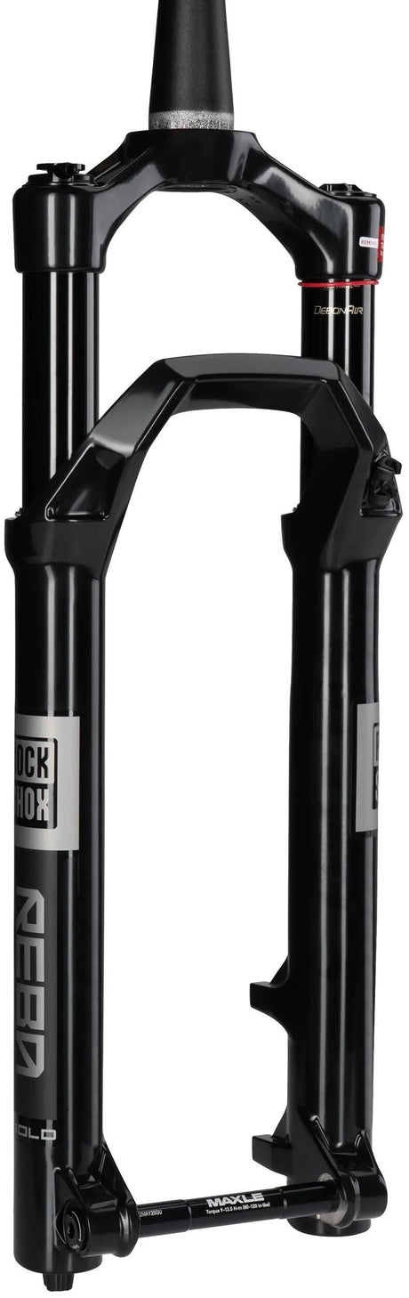 Fourche à suspension Rockshox reba gold isolateur 3p 27,5 booster rs fourche à suspension reba g 27 100mm 3p rmt 44 noir