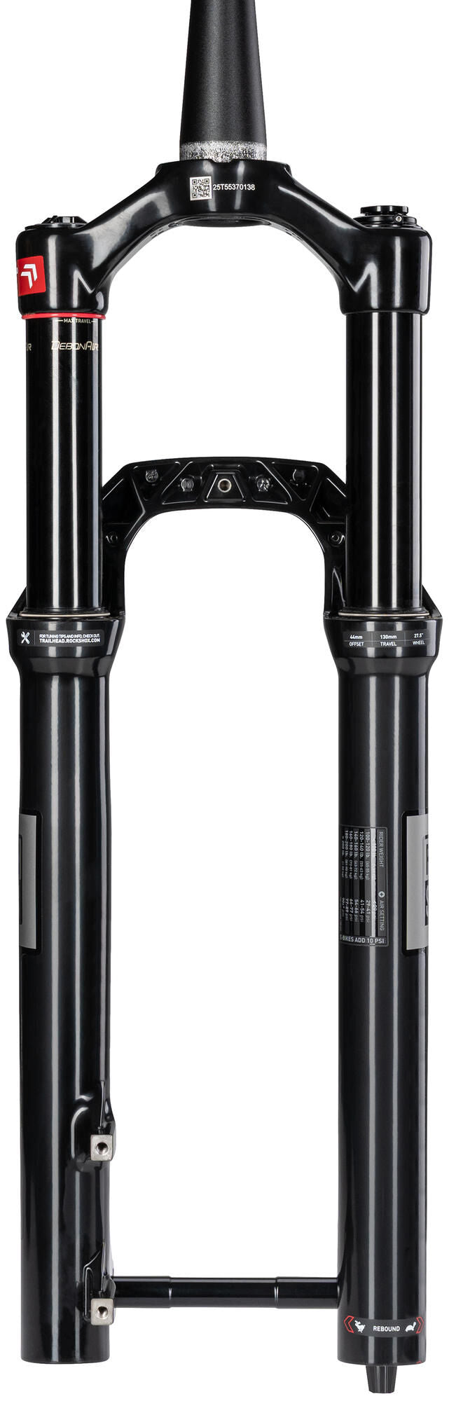 Fourche à suspension Rockshox reba gold isolateur 3p 27,5 booster rs fourche à suspension reba g 27 130mm 3p rmt 44 noir