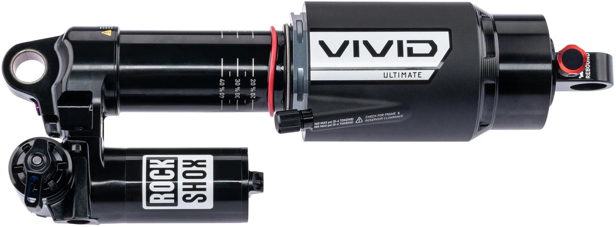 Amortisseur Rockshox Vivid Ultimate RC2T Amortisseur arrière RS Vivid Ult. rc2t 230 x 62,5 mm