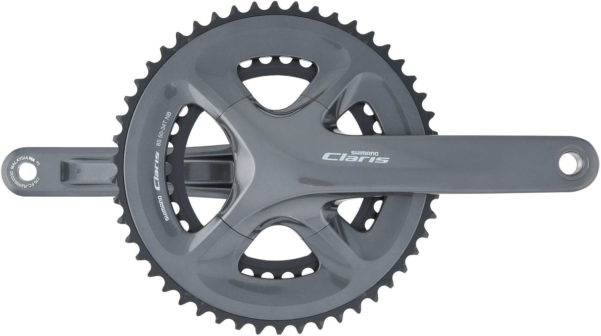 Pédalier Shimano claris fc-r2000 shim.cr.set clar.fcr2000 34 50t.170mm ht2 8sp -
