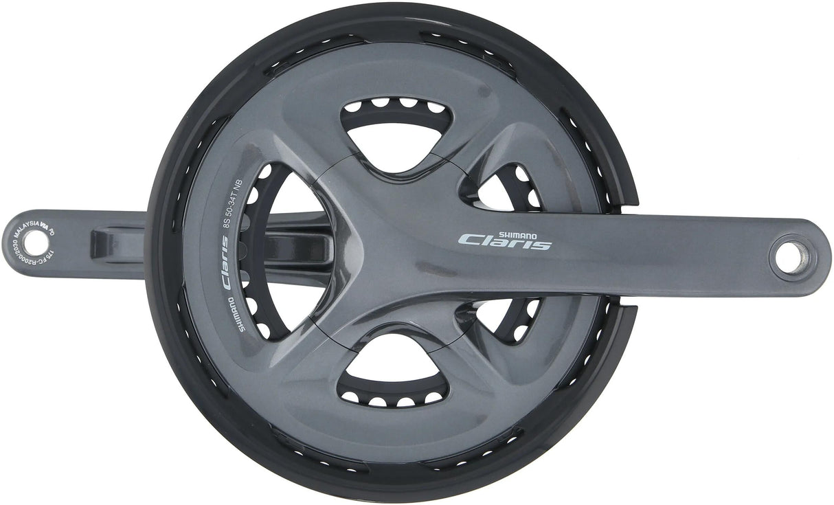 Pédalier Shimano claris fc-r2000 manivelles.shim.clar.fcr2000 34 50t.170mm ht2 8sp +