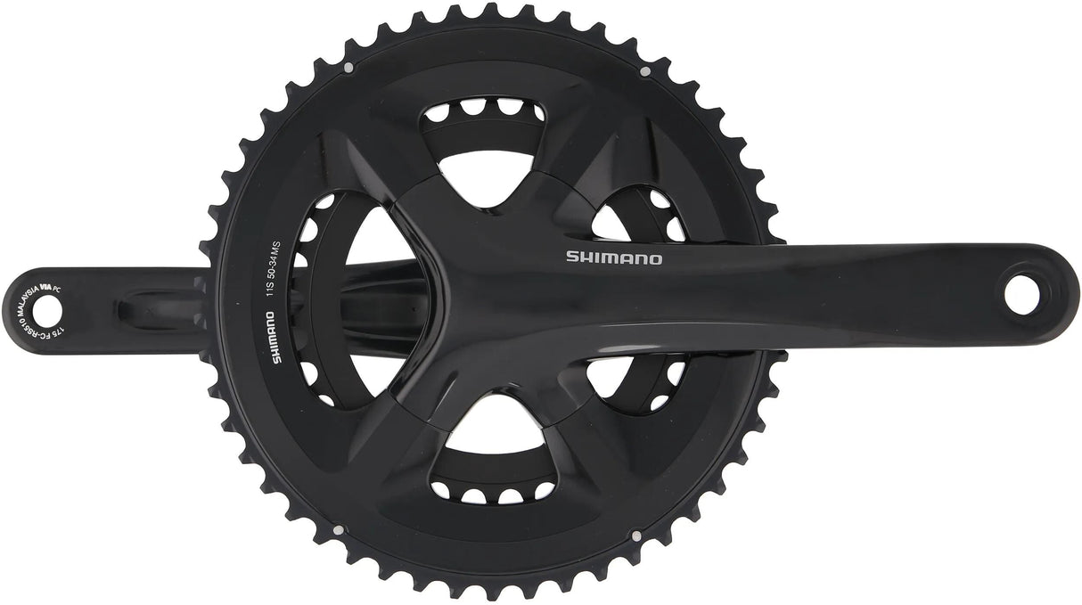 Pédalier Shimano 105 fc-rs510 cale de pédalier.105 fcrs510 36 52t.175mm ht2 11sp