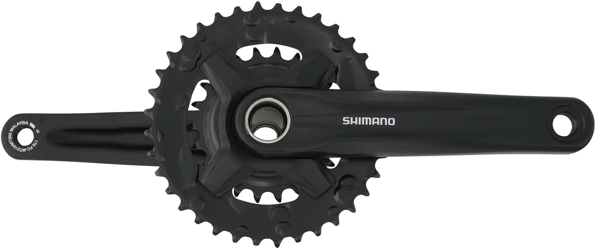 Pédalier Shimano altus fc-mt210 manivelles.cale. alt.fcmt210 22 36t.170mm 9sp boost