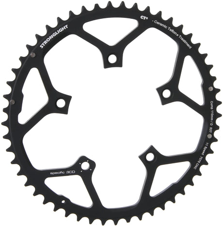Plateau Stronglight ct2, plateau strongl.ct2 53t out.cer.teflon coat.