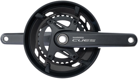 Shimano cues fc-u6010 manivelle 11 vitesses 46 32 avec protège-chaîne