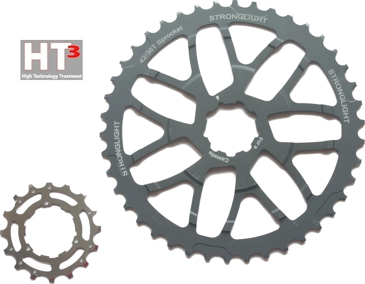 Kit de conversion Stronglight ht3 mod. 17 conv. kit fort. ht3 16 40t f.sram