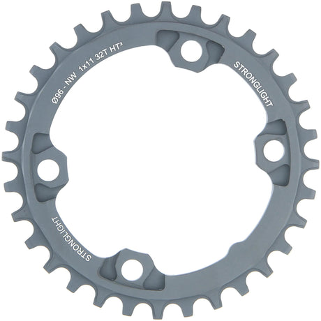 Plateau VTT Stronglight HT3 mod. 17 anneaux de chaîne forts. ht3 32t aluminium noir