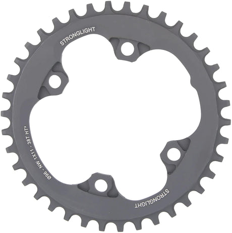 Plateau VTT Stronglight HT3 mod. 17 anneaux de chaîne forts. ht3 38t aluminium noir