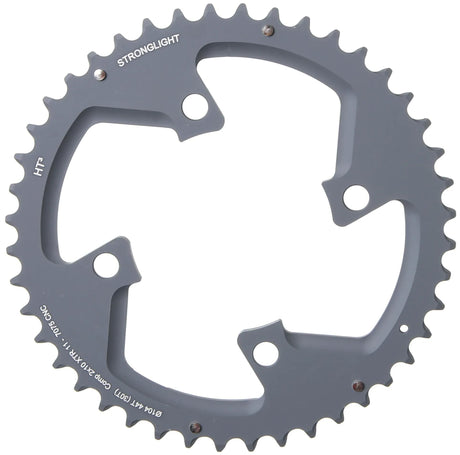 Plateau VTT Stronglight HT3 mod. 17 anneaux de chaîne forts. ht3 44t extérieur alu noir