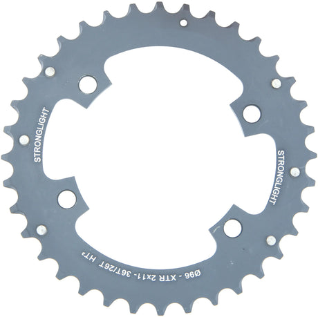 Plateau VTT Stronglight HT3 mod. 17 anneaux de chaîne forts. ht3 36t.,f.xtr fc-m9000 9020