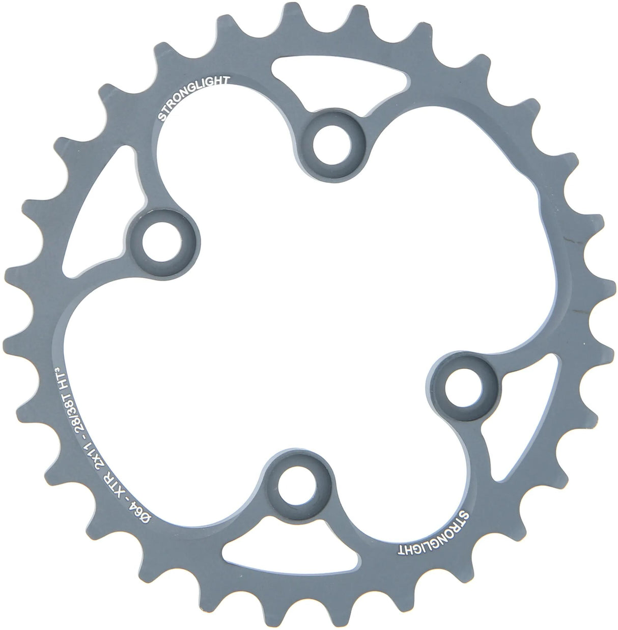 Plateau VTT Stronglight HT3 mod. 17 anneaux de chaîne forts. ht3 28t.,f.xtr fc-m9000 9020