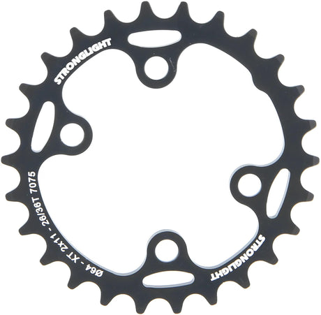 Plateau VTT Stronglight HT3 mod. 17 anneaux de chaîne forts. ht3 26t,xt fcm8000slx fcm7000