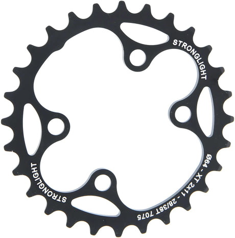 Plateau VTT Stronglight HT3 mod. 17 anneaux de chaîne forts. ht3 28t,xt fcm8000slx fcm7000