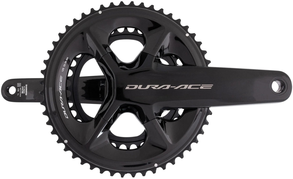 Pédalier Shimano dura ace fc-r9200 cale de pédalier.dura ace fc-r9200 36 52t 170mm