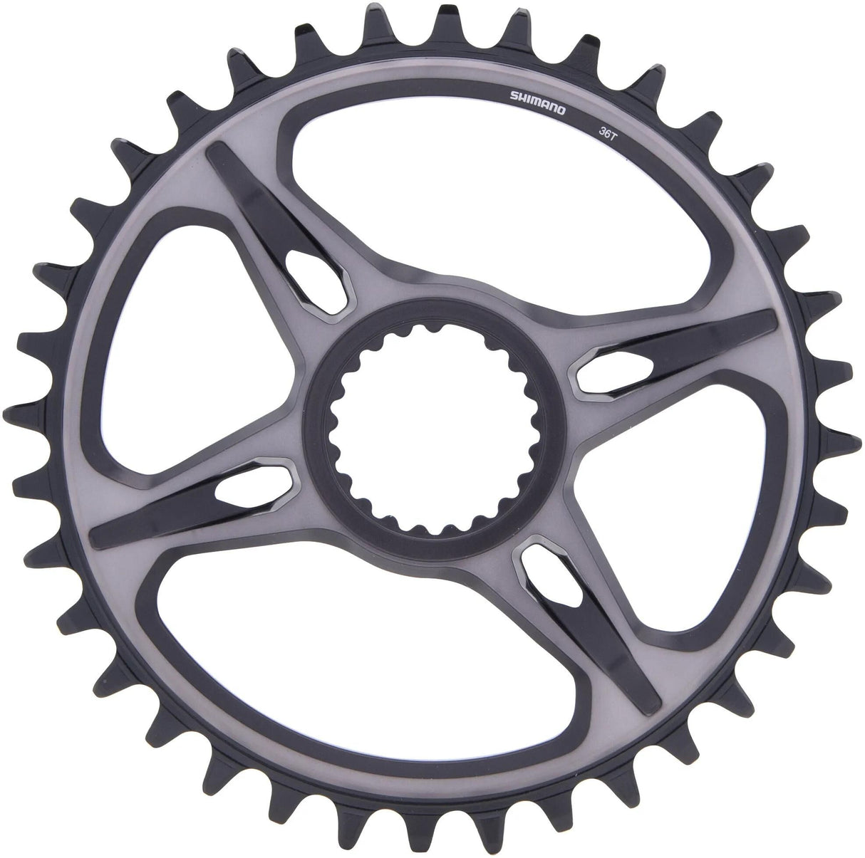 Plateau Shimano xtr sm-crm95 mod. Cale de plateau 19. xtr 36t.4 bras, fc-m9100