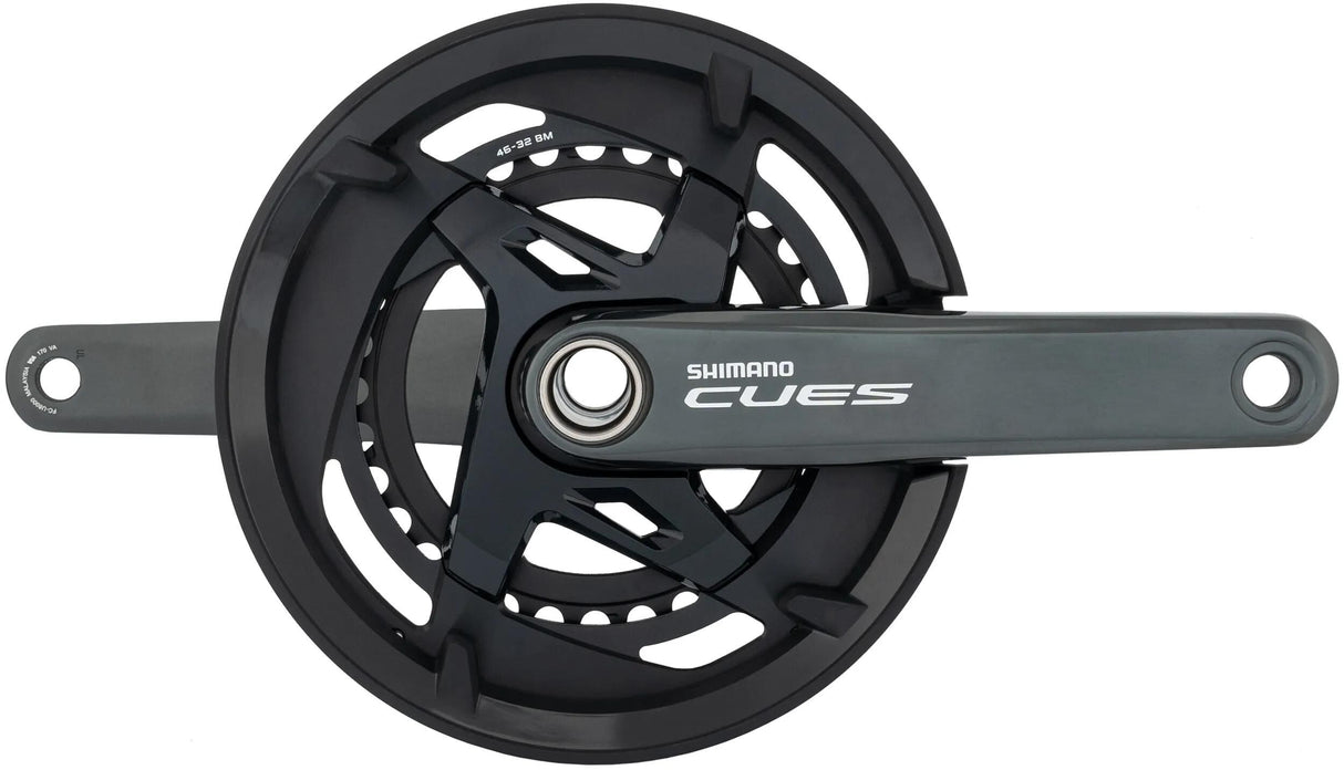 Shimano cues fc-u8000 manivelle 11 vitesses 46 32 avec protège-chaîne