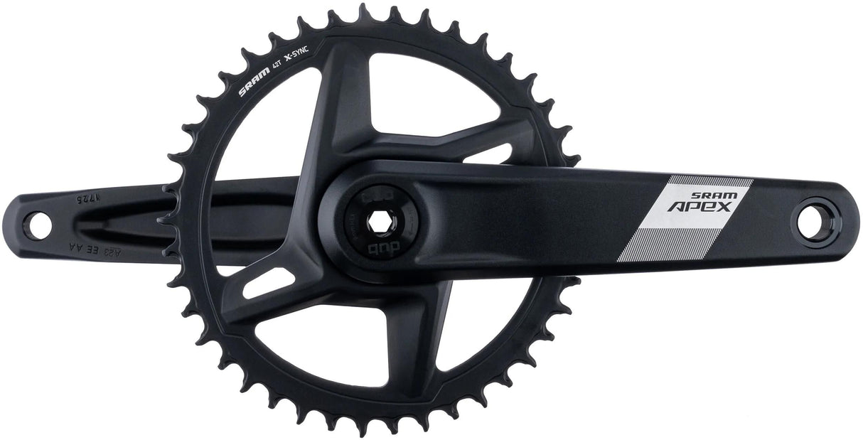 Sram pédalier apex 1 pédalier apex 1 42t 172.5mm cannondale ai