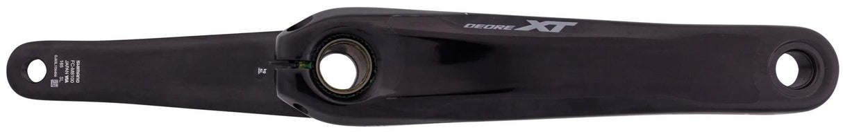 Jeu de bras de manivelle Shimano Deore XT FC-M8100, jeu de bras de manivelle, cale. fc-m8100 165mm