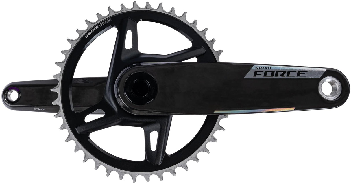 Pédalier Sram force 1 xplr axs e1 . KRG pm force xplr e1 42z dub de 170 mm de large