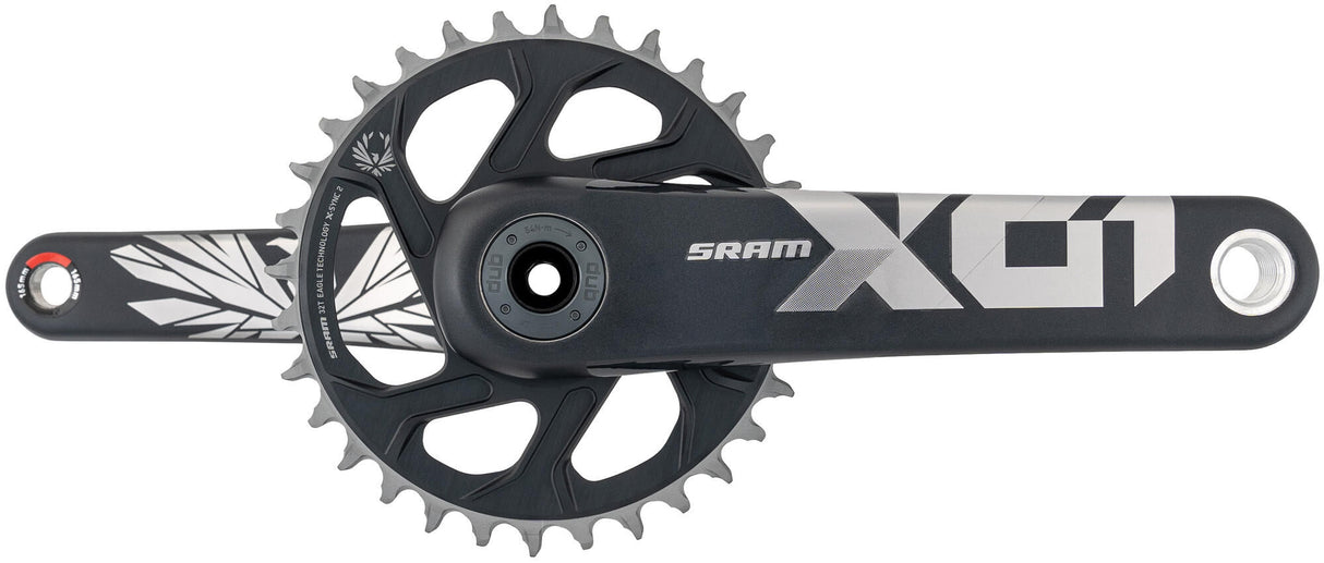 Pédalier Sram x01 eagle pédalier x01 eagle 32t super boost+ 165mm