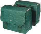 Sacoche de vélo double Basil flair mik 35 litres 15 x 35 x 31 cm (2x) - vert