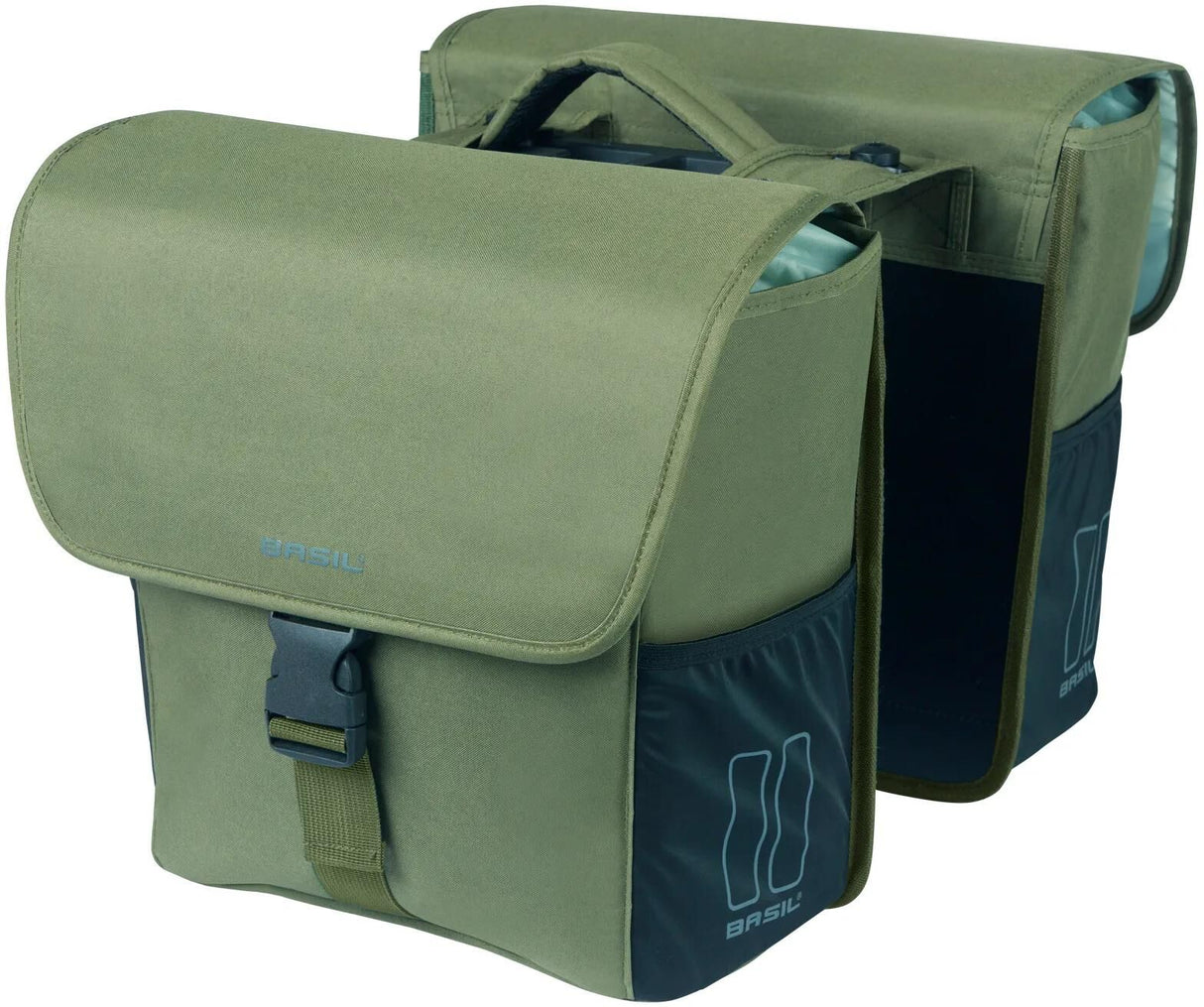 Sac basilic go mik double | vert foncé 32l