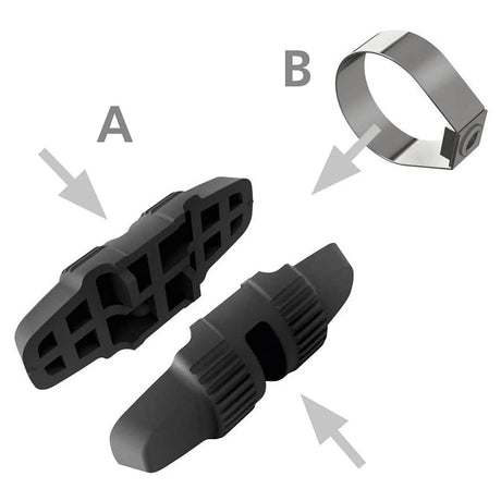 Rixen Kaul Klickfix Adaptateur de selle Contour Adaptateur de selle R K Contour
