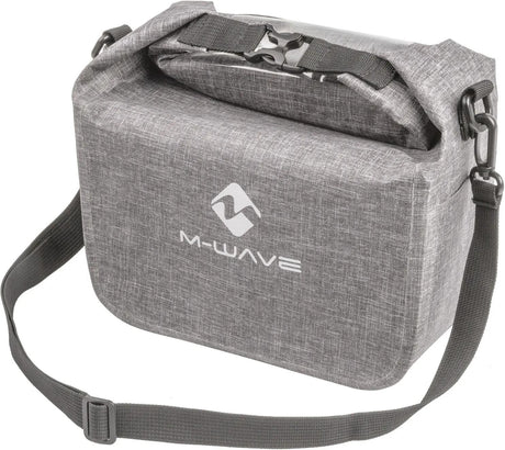 M-wave sacoche de guidon banlieue avant sacoche de guidon banlieue avant gris
