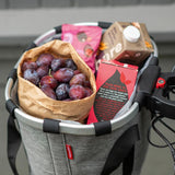 Klickfix rixen kaul shopper sac bikebasket shop.bag r k bikebasket twist argent