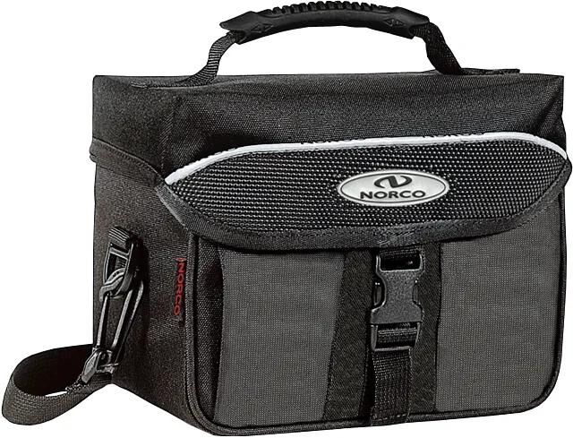Norco sacoche de guidon ottawa bar bag ottawa noir argent