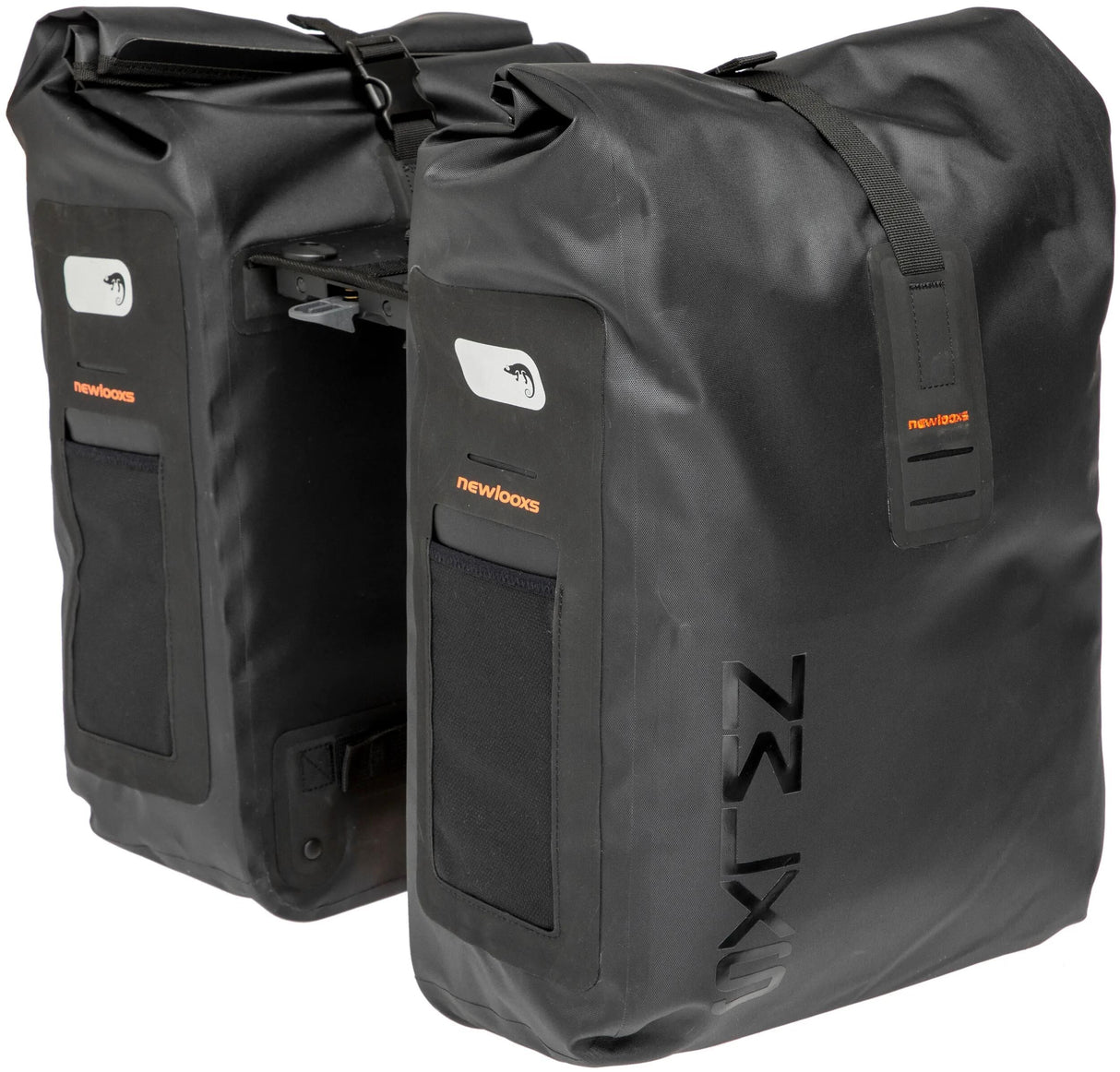 Nouveau sac de vélo looxs double varo noire racktime