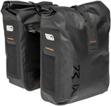 Nouveau sac de vélo looxs double varo noire racktime